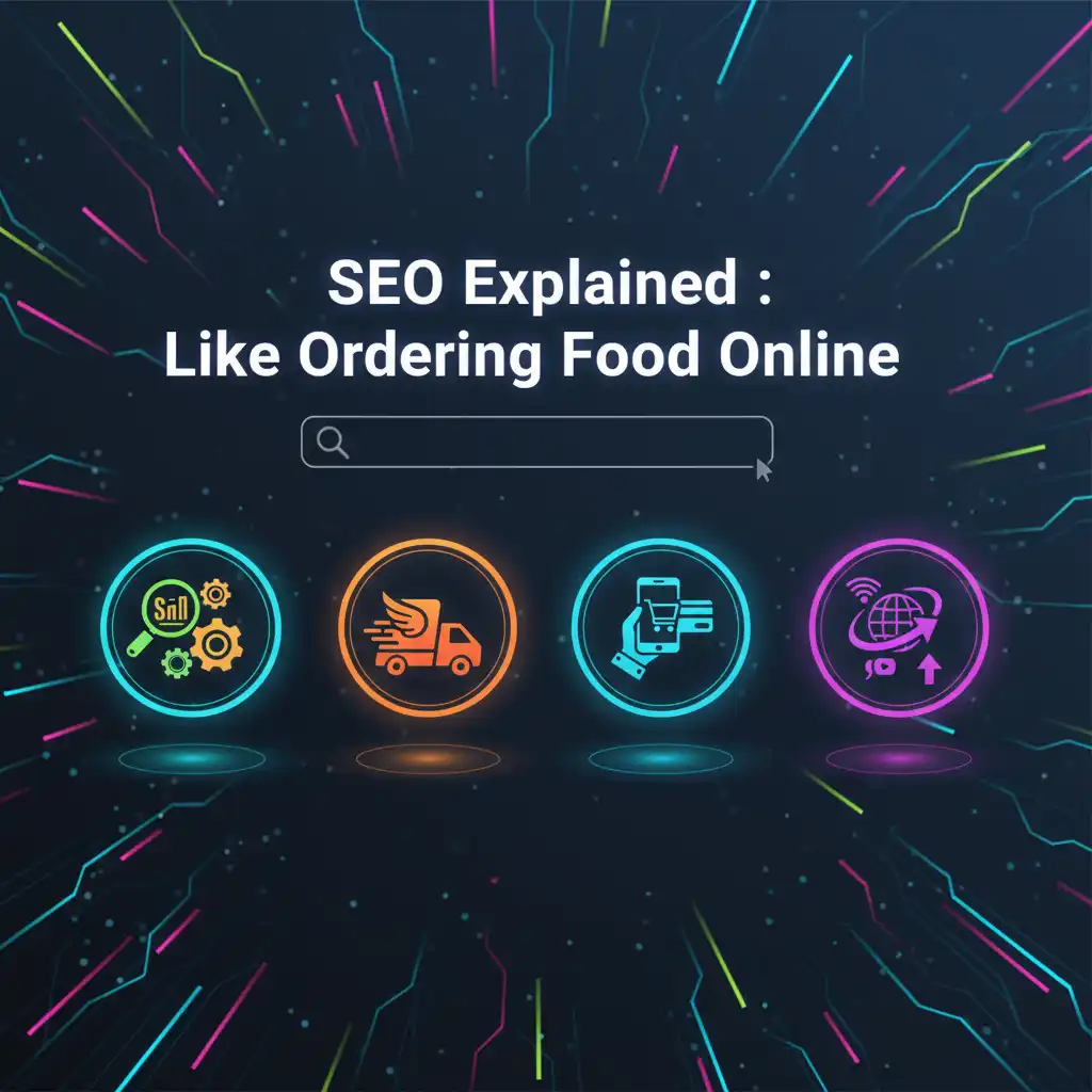 SEO explained like ordering food online CDA style
